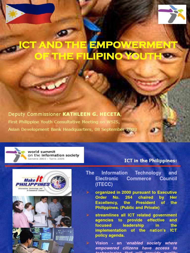 Empowering Filipino Youth through ICT | PDF | Empowerment | Information ...