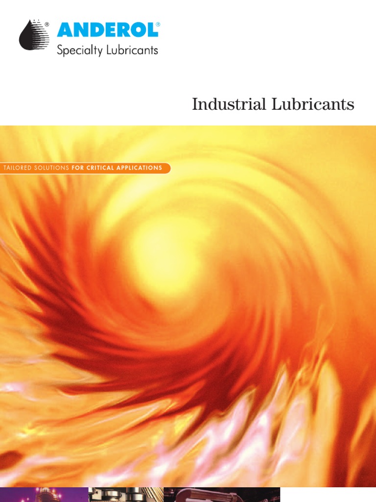 Industrial Lubricants (Yellow) Brochure Oct 22, 2004 Reduced File