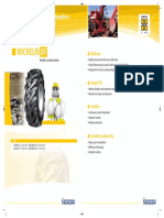Folder Michelin XF - Equipamentos Escavação