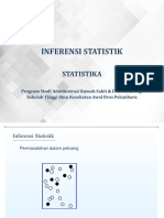 Bab V - Inferensi Statistik PDF