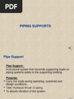 Pipe Support Design Guidelines | PDF | Pipe (Fluid Conveyance) | Stress ...
