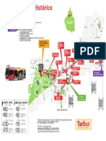 MAPA DEL TURIBUSciudad de Mexico