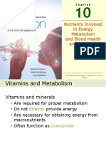Nutrients Involved in Energy Metabolism and Blood Health and in Depth