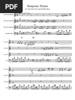 Super Mario Bros Theme for Alto Sax | PDF | Sheet Music | Saxophone