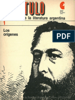 Capitulo Historia de la Literatura argentina 1