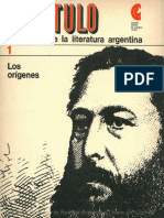 Capitulo Historia de La Literatura Argentina 1