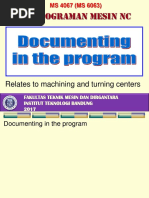 NC Documentation in The Program