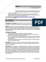 Ophthalmology Standards