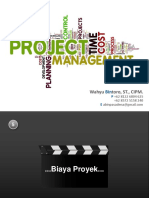 Manajemen Biaya Proyek