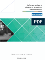 Informe Mensual Departamental Enero 2019 Con Portada