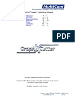 Multicam: Graph X Cutter User Manual
