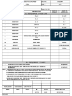 Inspection standards for foam packing parts