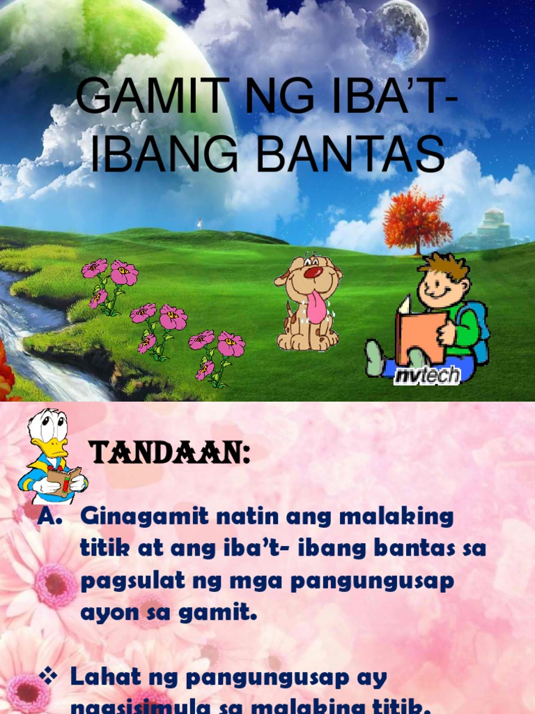 Dokumen - Tips - Gamit NG Ibat Ibang Bantas | PDF