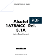 Alcatel 1678MCC Rel. 3.1A: Metro Core Connect