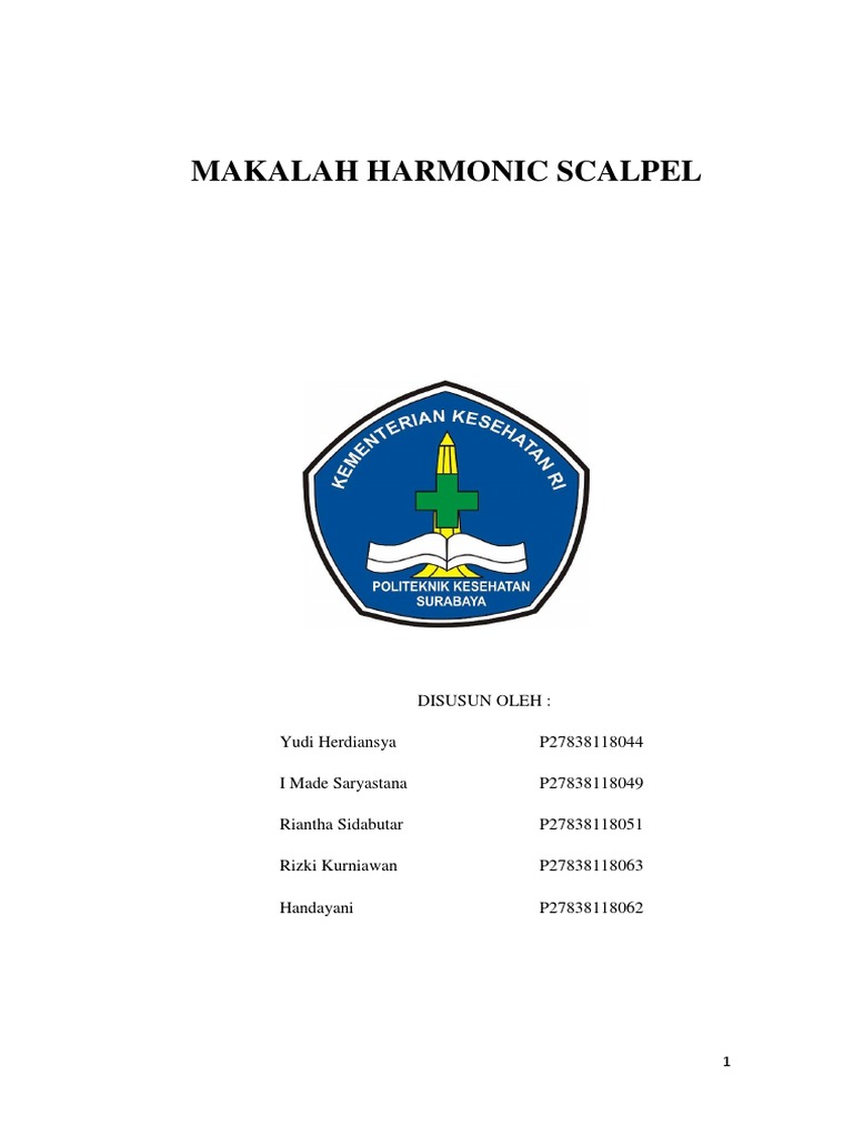 Makalah Harmonic Scalpel PDF