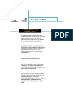 Características de Conductores