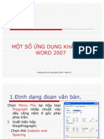 Su Dung Word 2007 Phan IV