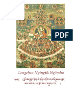 Longchen Nyingtik Ngondro Tibetan and English