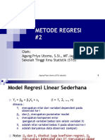 2-Metode Regresi