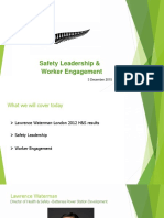 Safety Leadership Presentation