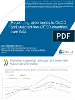 Recent Migration Trends To OECD and Selected Non-OECD Countries From Asia