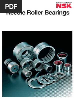 Needle Roller Bearings Pdf Pdf Bearing Mechanical Belt Mechanical