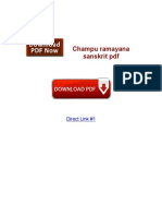 Champu Ramayana Sanskrit PDF