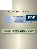 Nalsar (ML-FS & CM)