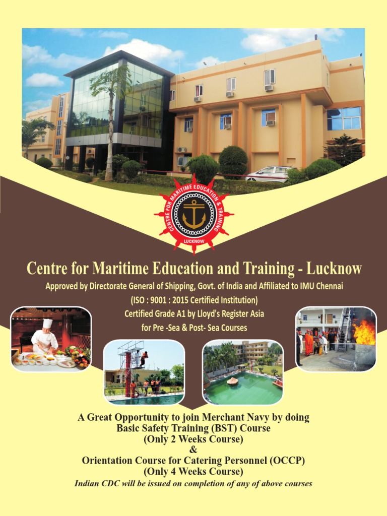 BST & OCCP Courses Brochure | PDF | Cruise Ship | Ships