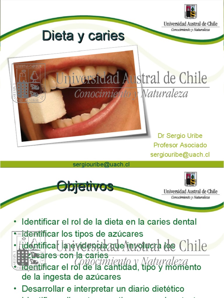 dieta y caries dental pdf