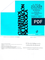MANUAL El Test de Zulliger en La Evaluacion de Personal Zdunic A PDF