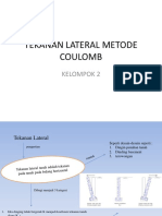 PPT Tanah Lateral Couloumb KELOMPOK 2