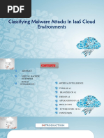 Classifying Malware Attacks in IaaS Cloud Environments - VV