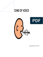Tone of The Voice