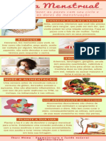 Infográfico Cólica Menstrual