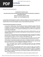 Edital de Condicoes Gerais n. 01 2018