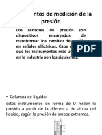 Medidores de Presion