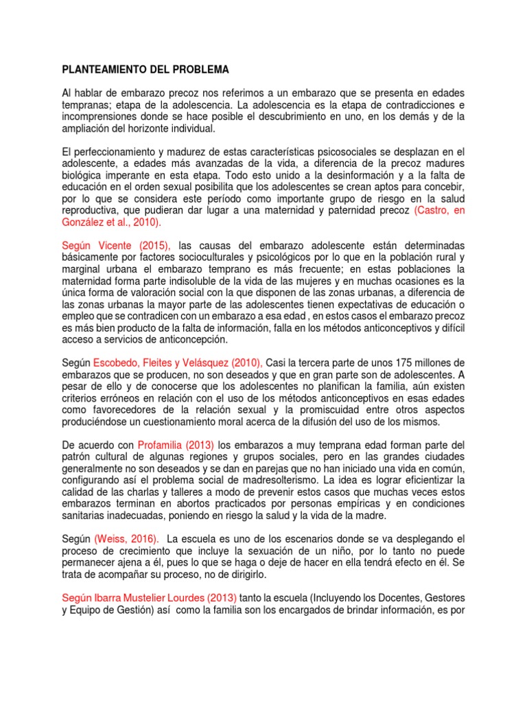 Planteamiento Del Problema Seleyda
