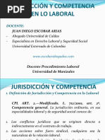Competencia de Jueces Laborales en Colombia | PDF | Apelación | Judicaturas