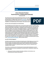 Gross Domestic Product Fourth Quarter of 2018 (Initial Estimate)