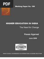 Download ICRIER WP180 Higher Education in India by soodsahil54 SN40073259 doc pdf