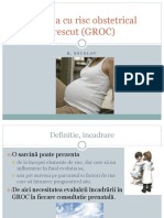 Avida Cu Risc Obstetrical Crescut (GROC)