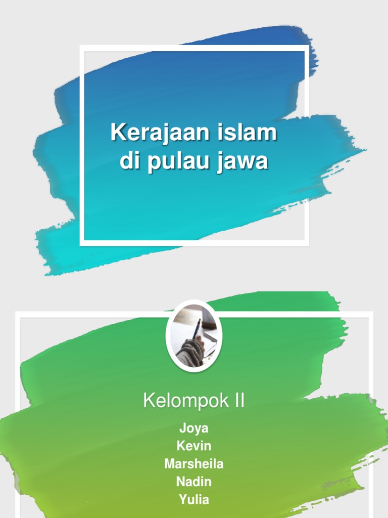 Kerajaan Islam Di Pulau Jawa | PDF