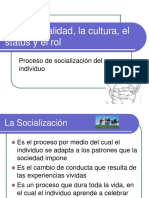 La Personalidad La Cultura El Status