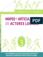 3 - Mapeo y Articulación de Actores PDF
