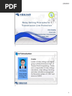 Module 6-Relay Setting Principles For Transmission Line Protection PDF