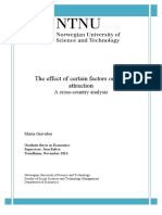 The Effect of Certain Factors On FDI Attraction: A Cross-Country Analysis