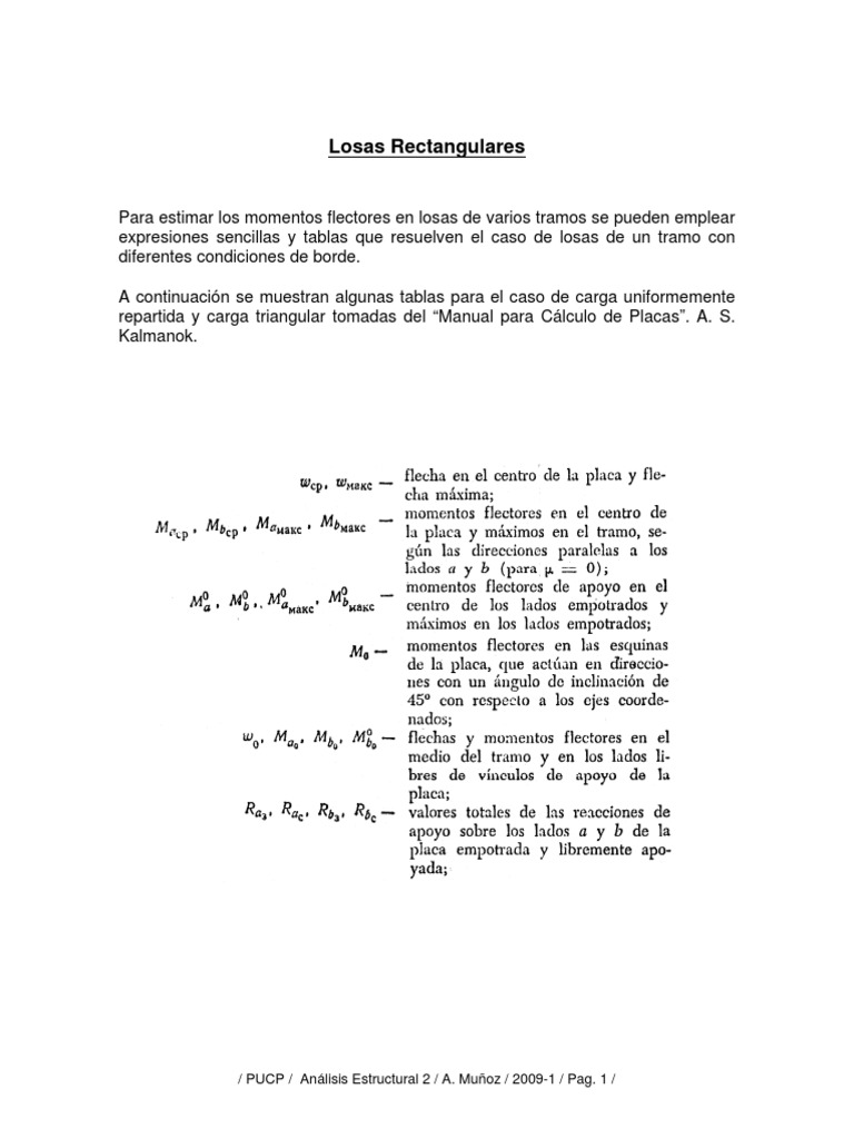 Tablas Kalmanok PDF PDF Ingeniería mecánica Enseñanza de matemática
