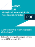 Os quatro planos da epopeia Os Lusíadas