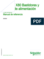 Modicon X80 Bastidores y Fuentes de Alimentación PDF